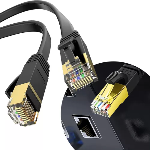 Cable Ethernet STP CAT 7, de 15 m, plano Steren Tienda