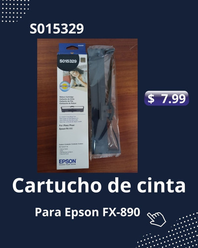 Cartucho De Cinta Para Epson Fx-890 Oferta!!!! Lleva 4x22