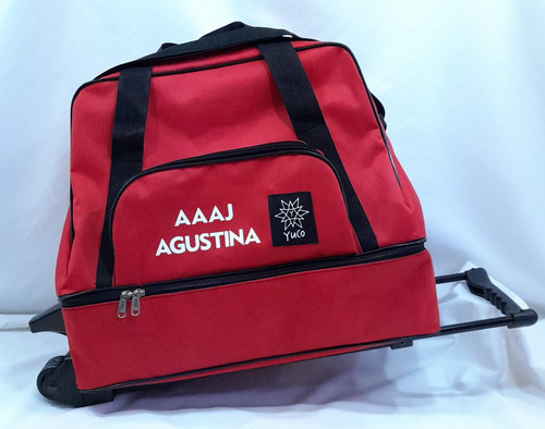 Imagen 3 de 9 de Bolso Cajon De Patin Artistico Carrito (opc Personalizable)