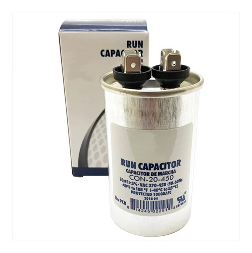 Imagen 4 de 10 de Capacitor Trabajo Marcha 20 Uf Mfd 370-450vac 50-60hz