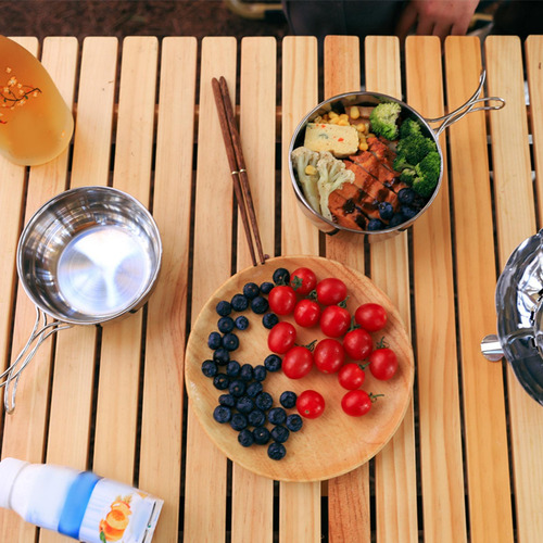 Cuenco Para Acampar Al Aire Libre, Utensilios De Cocina,
