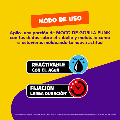 Gel Cabello Moco De Gorila Punk