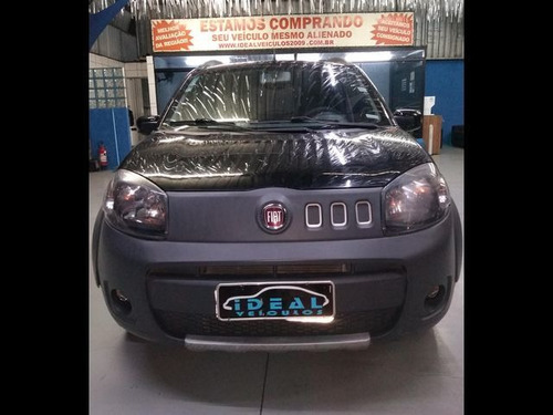 Fiat Uno Evo Way Preto 1.0/8v - 2012/2013
