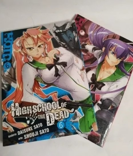 Highschool of The Dead – Editora Panini - Vol. 1 - Gyabbo!