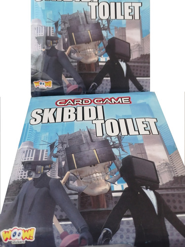 Figuras Sueltas Y Cards De Skibidi Toilet De Editorial Woow