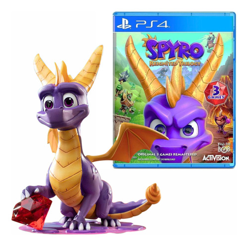 Spyro Reignited Trilogy Ps4 Kit + Spyro