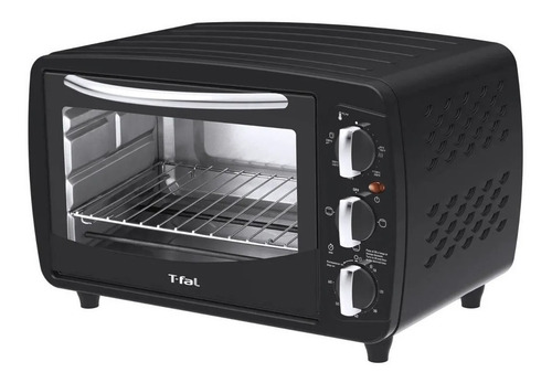 Imagen 2 de 4 de Horno de mesa eléctrico T-fal OF32A8MX 18L negro 220V