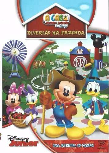 Dvd A Casa Do Mickey Mouse Diversão Na Fazenda - Disney Orig