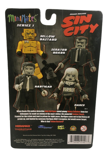 Diamond Select Sin City Minimates Series 1 Set De 4