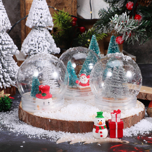 Bola De Nieve R De Plástico Pequeña Para Hacer Globos De Agu