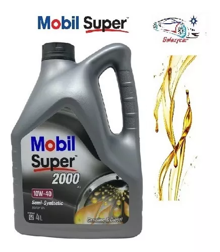 MOBIL SUPER 10W40 SEMI SINTÉTICO - Aceite de Motor