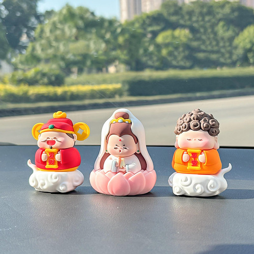 3 Piezas Figuras Decoración De La Estatua Mini Esculturas