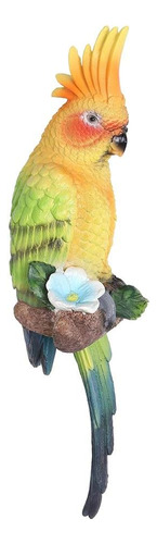 Topincn Parrot Estatuas De Jardín Colgante Estatuas De Jardí