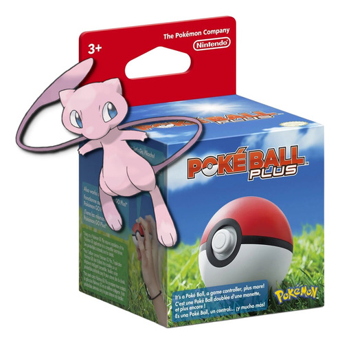 Pokeball Plus Novo - Compatível Com Pokémon Go E Lets Go