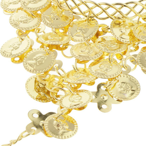 4 Brazalete De De Vientre Con La Joyería De La Manera Del