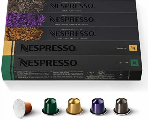 Capsulas Originales De Cafe Nespresso Pack