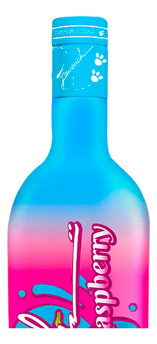 Pack De 12 Licor De Vodka Zaverich Raspberry 1 L