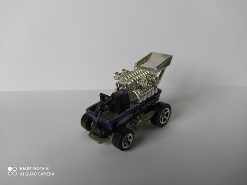 Hot Wheels 1996 Flyer Morado Gris Aleron  Car Carrito Toy