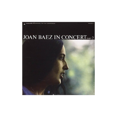 Baez Joan Joan Baez In Concert 2 Uk Import Cd