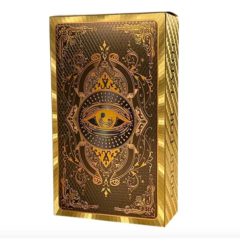 comprar Bach Tarot Rider Waite Dorado Ojo Poder 78 Deluxe Pvc