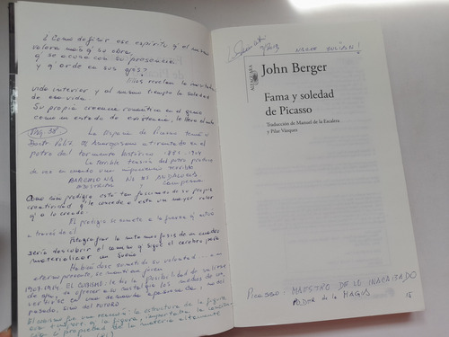 Fama Y Soledad De Picasso, John Berger (Usado)