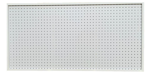 Quadro Eucatex Furado Organização 120x60cm Pegboard Moldura