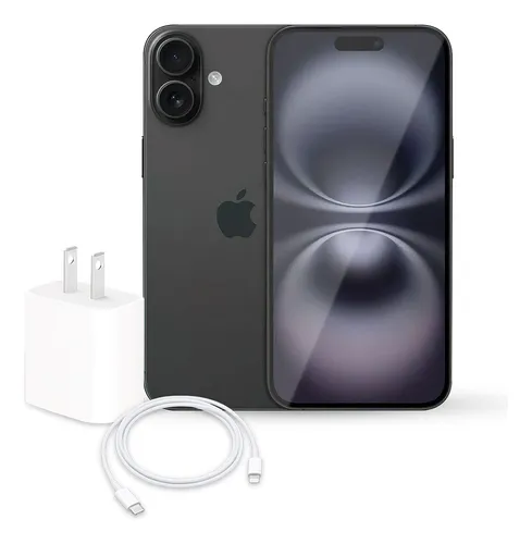 Celular Apple iPhone 16 128 Gb Negro + Regalo Cargador