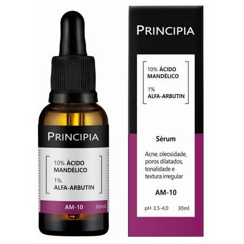 Sérum Am-10 Principia 10% Ácido Mandélico + 1% Alfa-arbutin