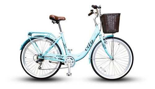 Bicicleta Jafi Urbana Vintage Selene Paseo Mujer Aro 26 7v