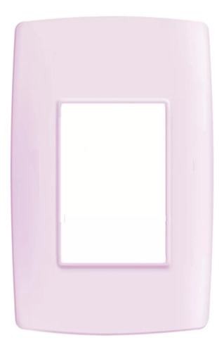 Placa 4x2 3 Postos Rosa Simon 35