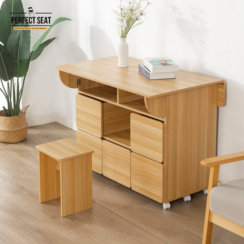 Juego De Comedor Isla + 6 Taburetes