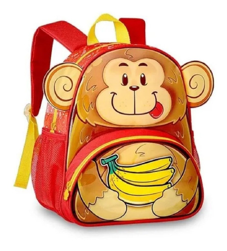 Mochila Infantil Escolar Clio Animais Pets Zoo Original