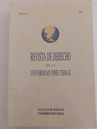 Revista De Derecho Universidad Finis Terrae N° 5 Año 2001