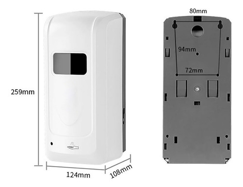 A Dispensador Automático De Desinfectante De Manos Sin