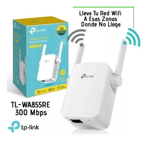 Extensor De Rango Wi-fi 300mbps / Tl-wa855re Tp Link 