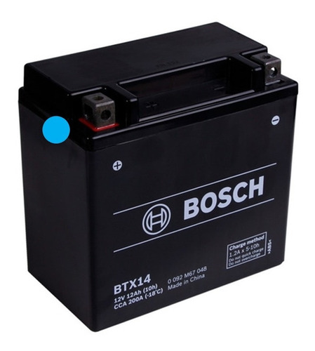 Bateria Bosch Ytx14-bs Gel Agm Bmw F650 Gs Africa Twin Y Mas