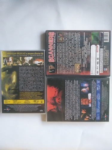 Scanners Trilogia Rarissima Dvd