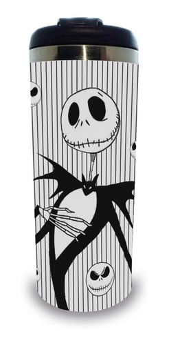 Termo  De Acero Jack Skellington. El Extraño Mundo De Jack.