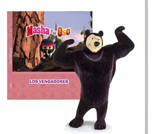 Coleccion Masha Y El Oso - Libro + Muñeco - Variantes | Los Vengadores