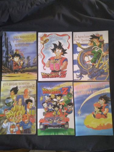 Tarjetas De Navidad Dragón Ball Z