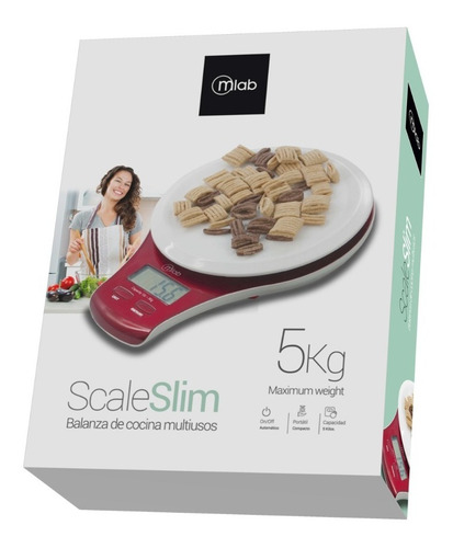 Balanza Pesa De Cocina Multiuso Digital - Mlab 9055