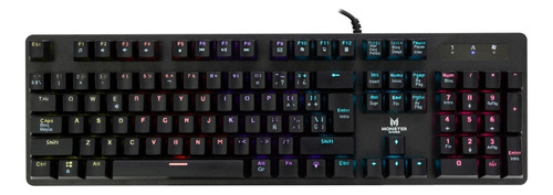 Teclado Gamer Mecanico Monster Strategy Rgb - Revogames