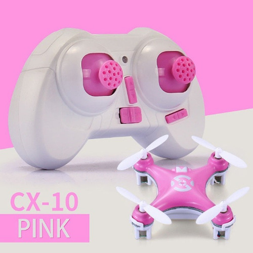 Mini Drone Cx-10, 4 Canales, 2.4 Ghz, 6 Ejes, Giroscopio Led