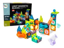 Comprar Juego De Bloques Magnéticos De Construcción Niños 75pcs