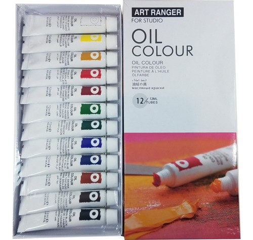 Pinturas Al Óleo, Pack De 12 Unidades