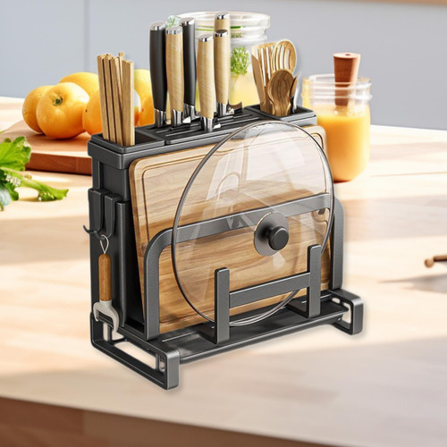 Soporte Para Utensilios De Cocina Organizador De Cubiertos