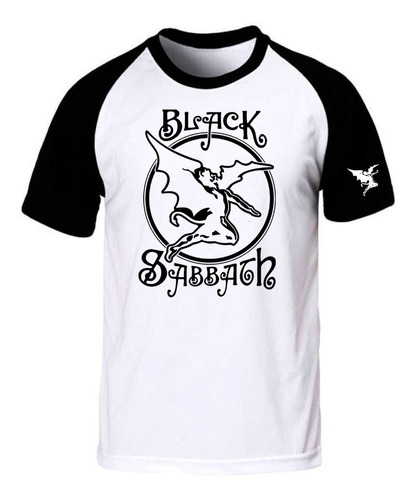 Black Sabbath Logo Metal Remera Spun Adulto/niño Unisex