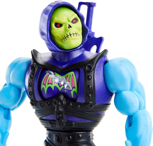 Masters Of The Universe Skeletor Battle Armor Damage Deluxe