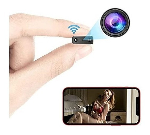 Mini Camara De Seguridad Hd 2.4g Wifi Con Deteccion Humana