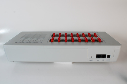 Chipeira Voip Gsm Gateway 32 Canais Chips Hybertone Goip-32